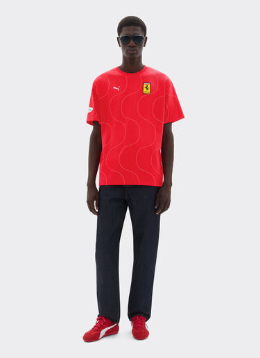Puma 为法拉利HP车队 2025年蒙扎大奖赛推出限量版 T 恤 Ferrari Puma 为法拉利HP车队 2025年蒙扎大奖赛推出限量版 T 恤 Red LA0A9f