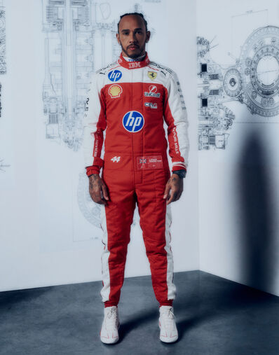 Ferrari Scuderia Ferrari Hamilton Replica racing suit for the 2026 Austin Grand Prix Racing Red LW0JU4119EXT0001f