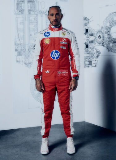 Ferrari Scuderia Ferrari Hamilton Replica racing suit for the 2026 Austin Grand Prix Racing Red LW0JU4119EXT0001f