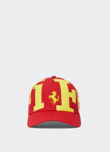 Ferrari Children’s cap with Ferrari logo Rosso Corsa 红色 47096fK