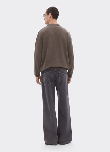 Ferrari 法拉利徽标丝棉混纺卫衣 Clay 50816f