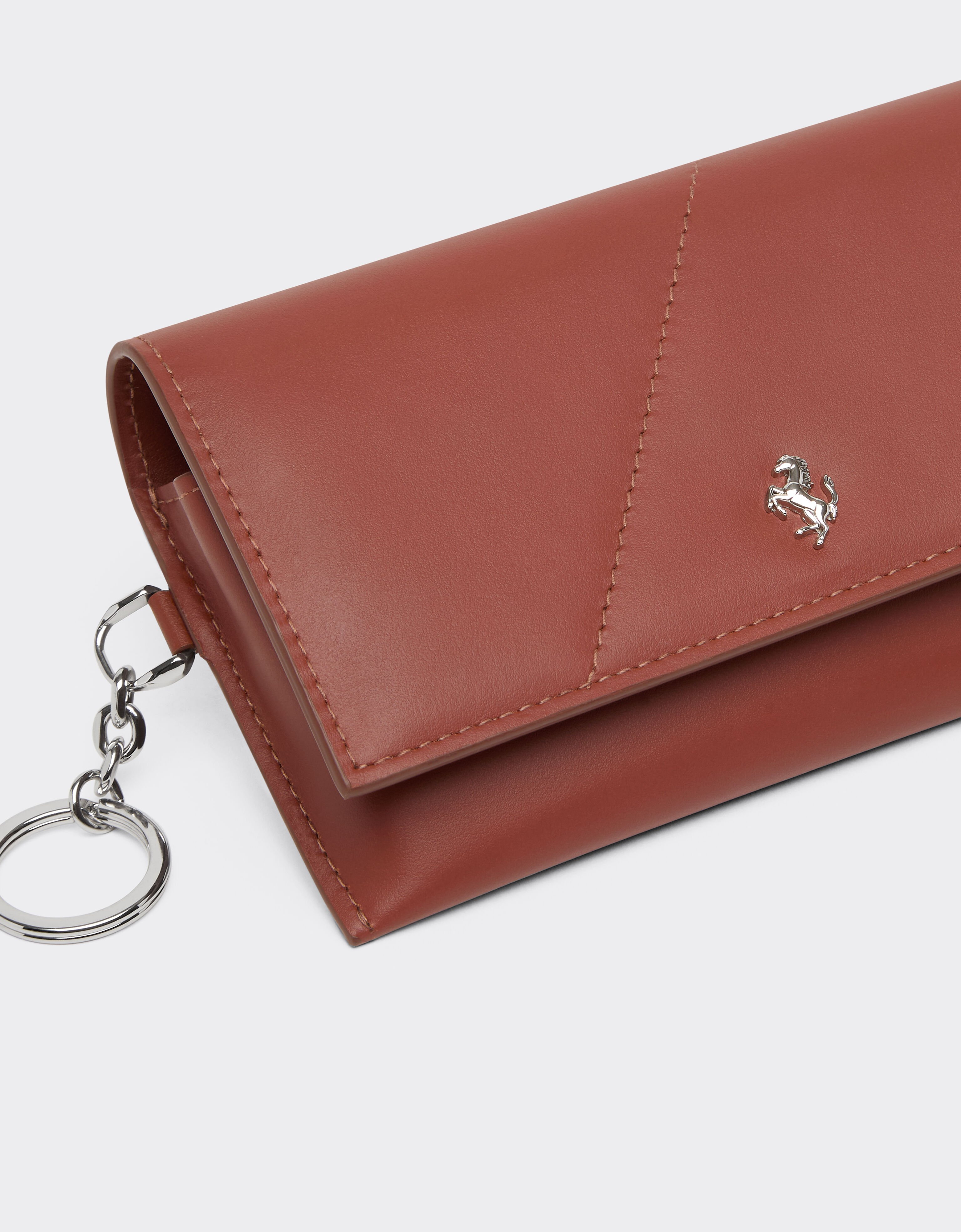 Smooth leather glasses case Ferrari Smooth leather glasses case Hide 50414f