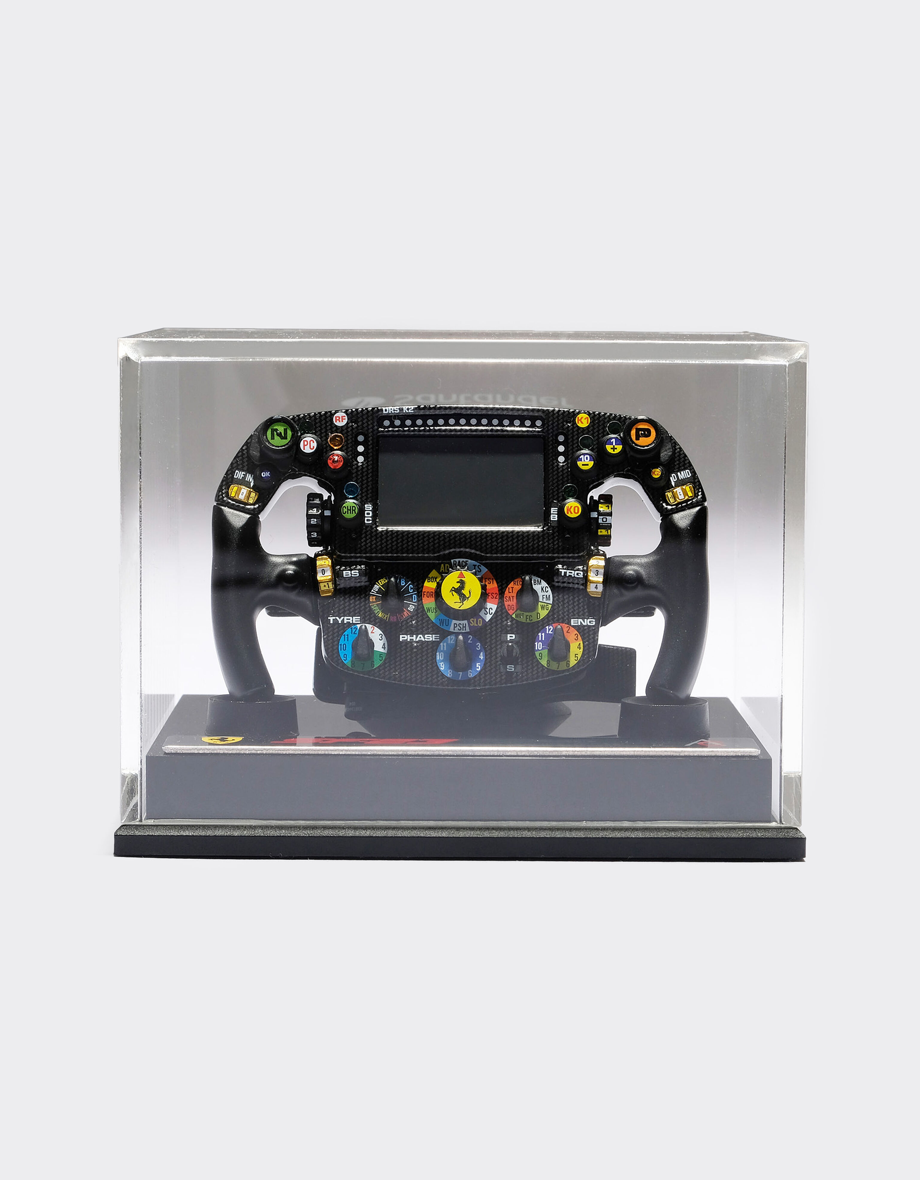 Ferrari 1:4比例法拉利SF-23方向盘模型 黑色 F1048f