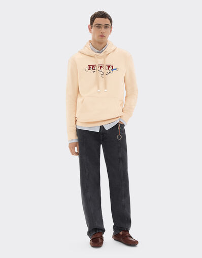 Ferrari 法拉利刺绣连帽卫衣 Powder Pink 50835f