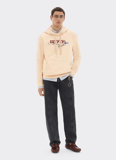 Ferrari 法拉利刺绣连帽卫衣 Powder Pink 50835f