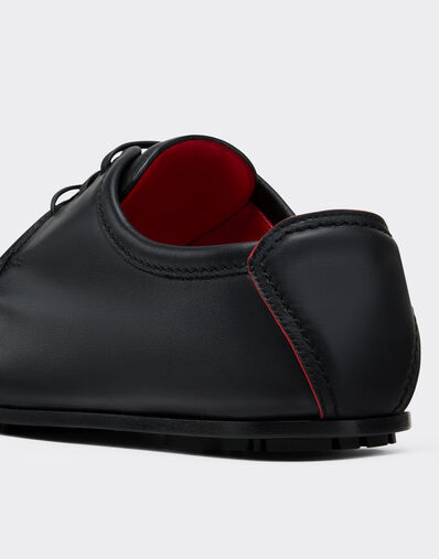 Ferrari Leather derby shoe Black 22741f