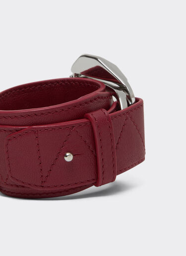 Leather bracelet with buckle Ferrari Leather bracelet with buckle Maison Red 50002f