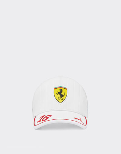 Ferrari Puma 与 Scuderia Ferrari HP 合作款迈阿密特别版 Leclerc 棒球帽 光学白 LA048f