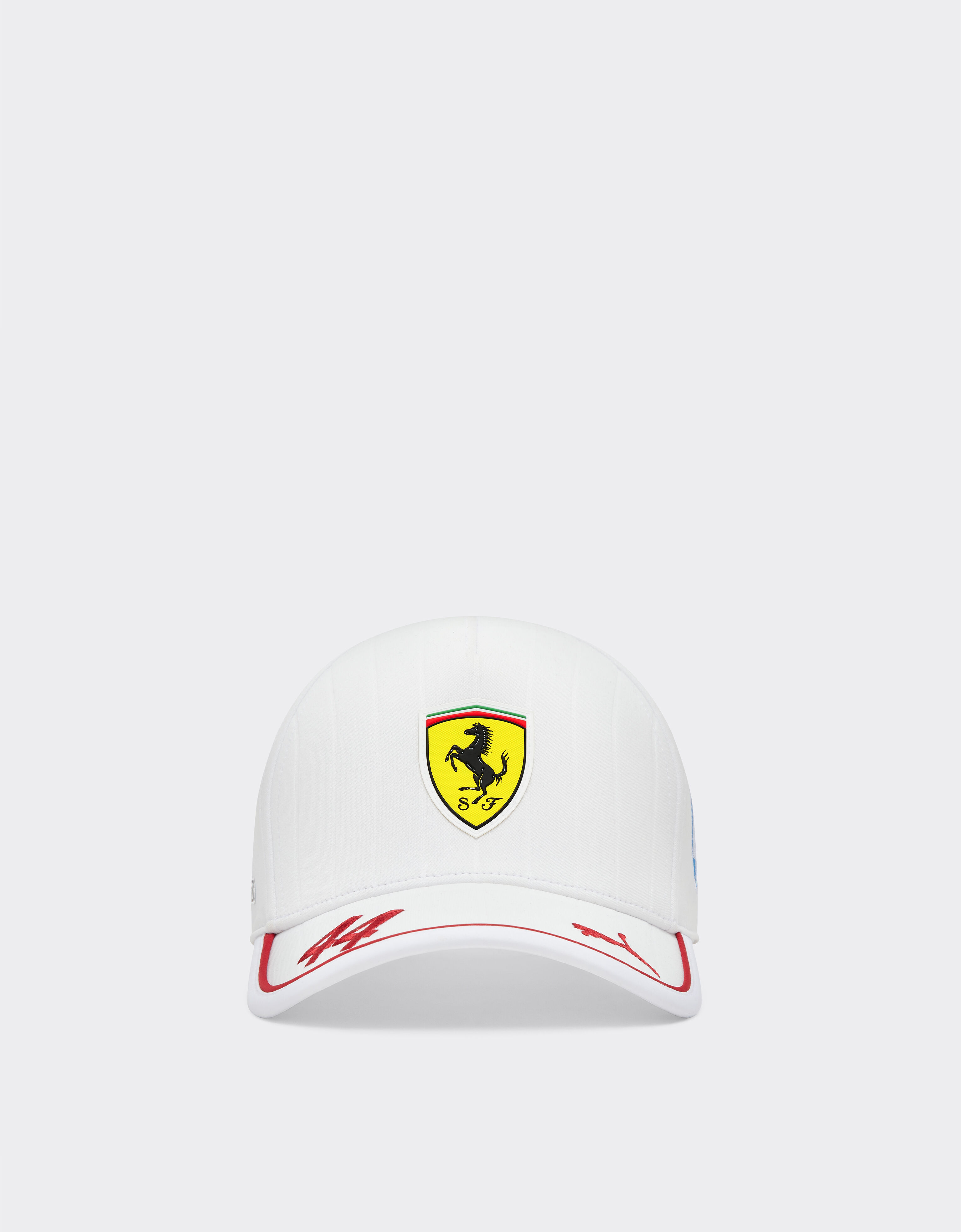 Ferrari Puma 与 Scuderia Ferrari HP 合作款迈阿密特别版 Hamilton 棒球帽 光学白 LA046f
