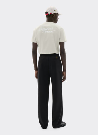 Ferrari Scuderia Ferrari Miami 2026 T-shirt Avorio SJNTH0010JCO0039f