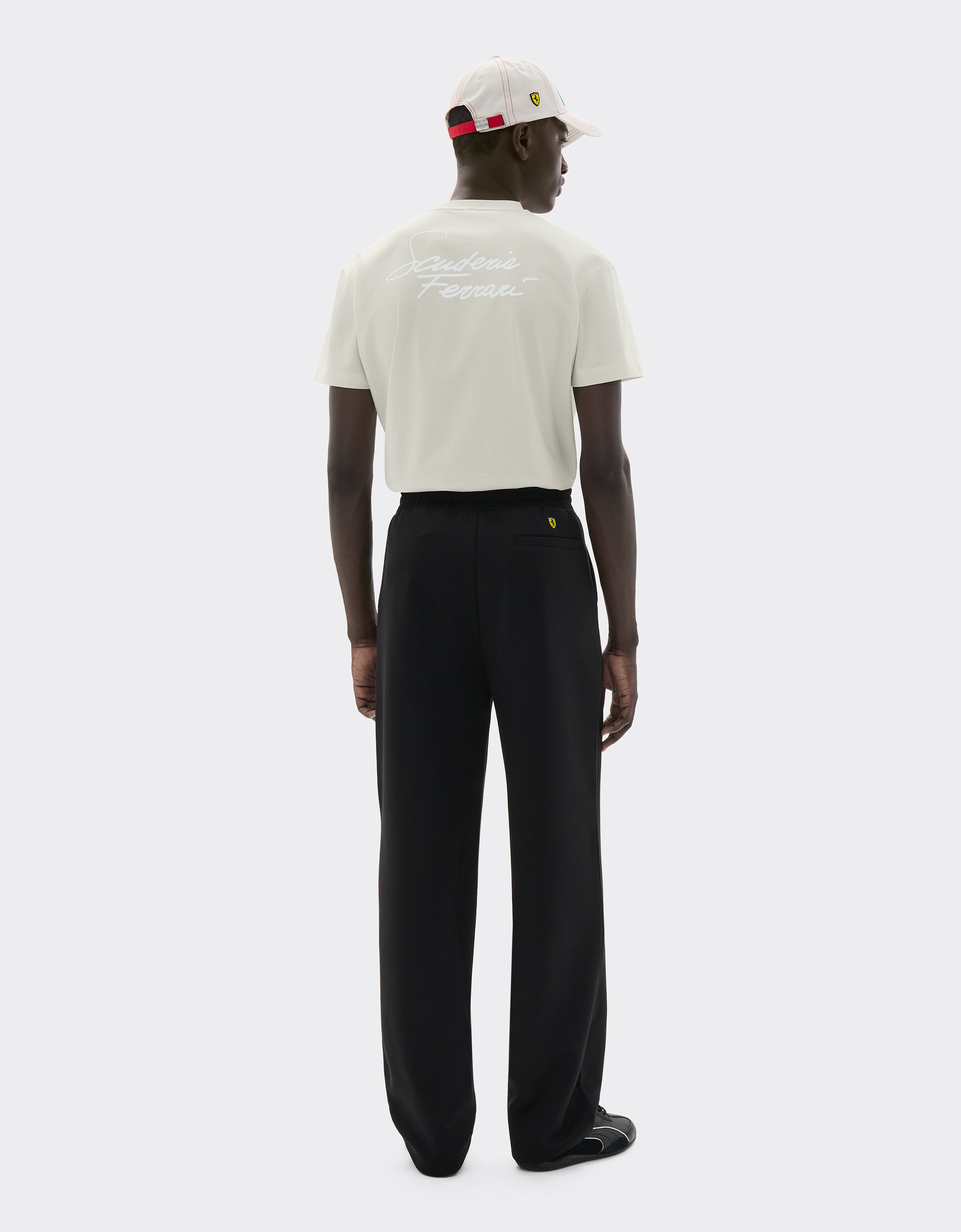 Ferrari Scuderia Ferrari Miami 2026 T-shirt Avorio SJNTH0010JCO0039f