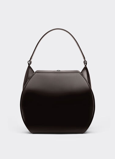 Ferrari La Ferrari Dino Hobo Bag 深棕色 21684f
