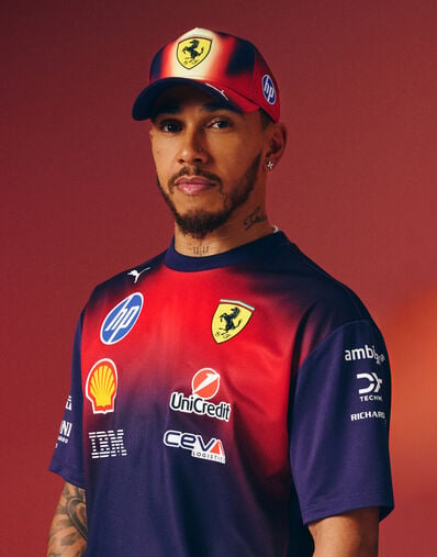 Ferrari Puma Replica T-shirt for Scuderia Ferrari HP China 2026 Viola LA0GQf