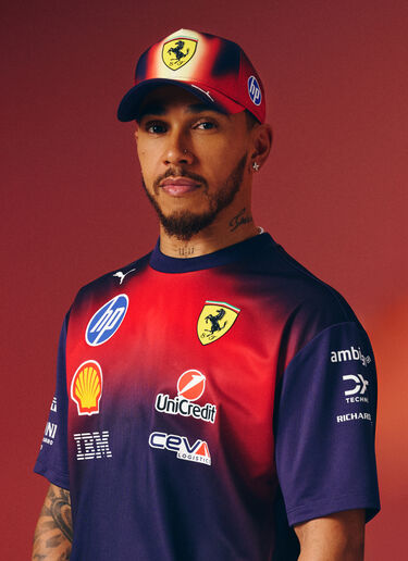 Puma Replica T-shirt for Scuderia Ferrari HP China 2026 Ferrari Puma Replica T-shirt for Scuderia Ferrari HP China 2026 Viola LA0GQf