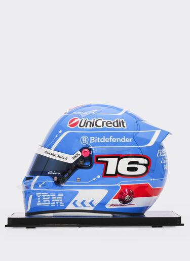 Ferrari 1:1比例Charles Leclerc迈阿密2025特别版头盔 多色 LA076f