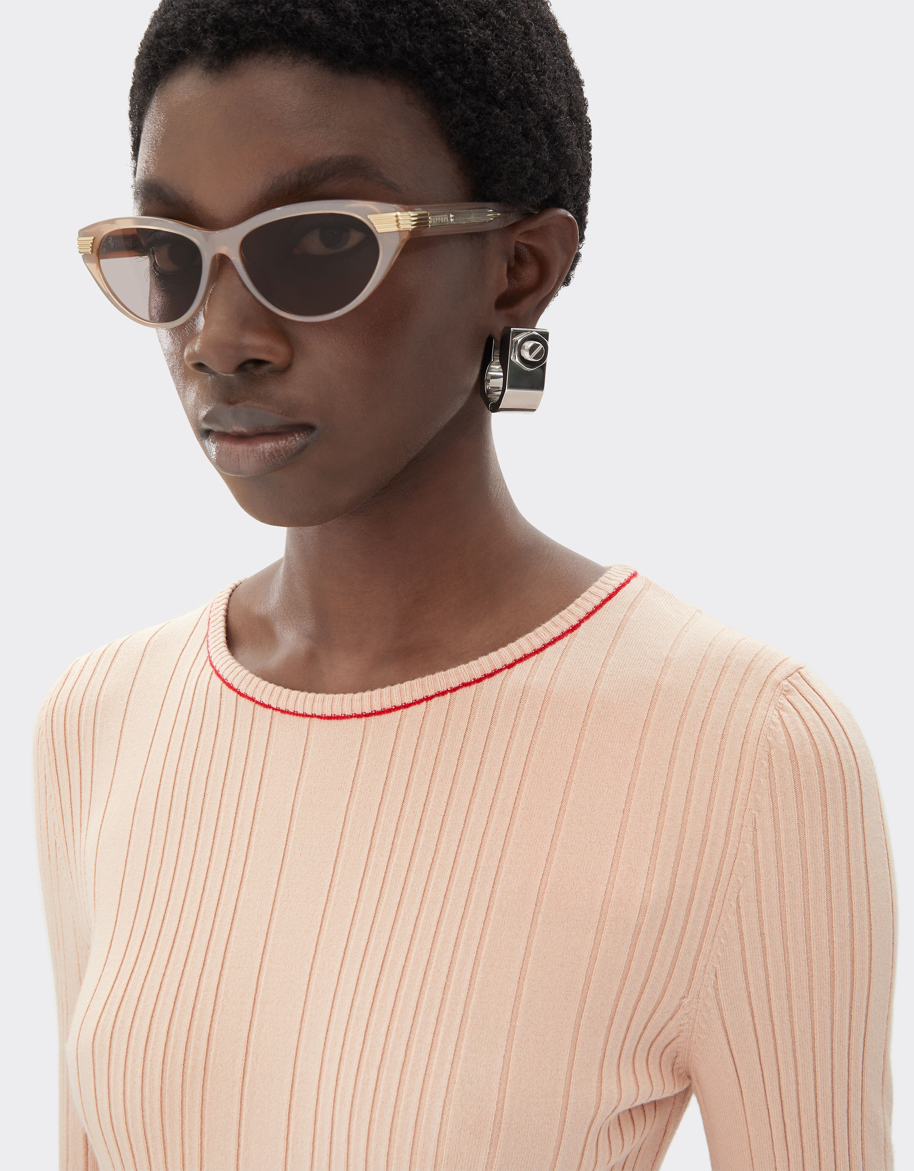 Stretch viscose knit Ferrari Stretch viscose knit Powder Pink 49980f