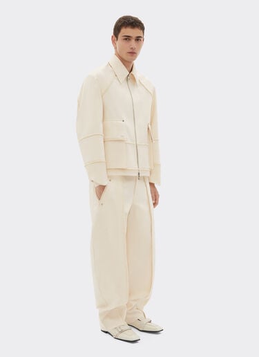 Ferrari 马菲莱棉质长裤 Avorio 51028f