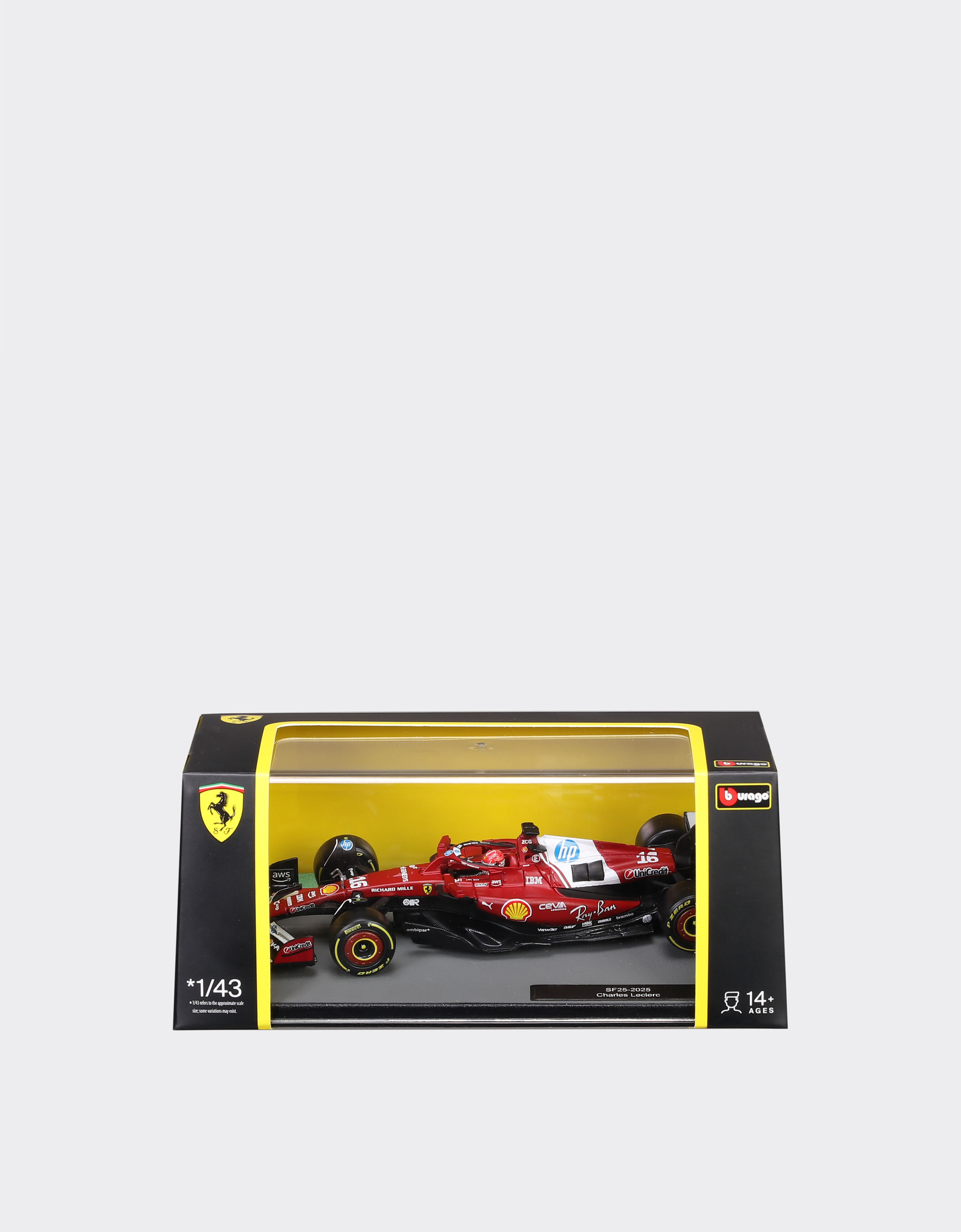 Ferrari SF-25 Leclerc Model Car, 1:43 Scale Ferrari Ferrari SF-25 Leclerc Model Car, 1:43 Scale Rosso LO0R2812EXT0001f