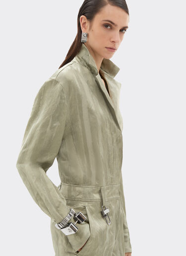 Ferrari 条纹提花连身装 Khaki Green 50046f