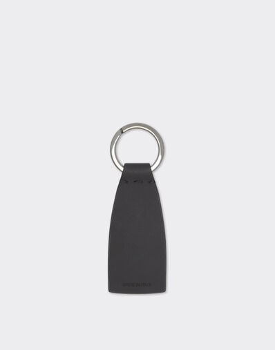 Ferrari Second Life Leather Keychain Black 21437f