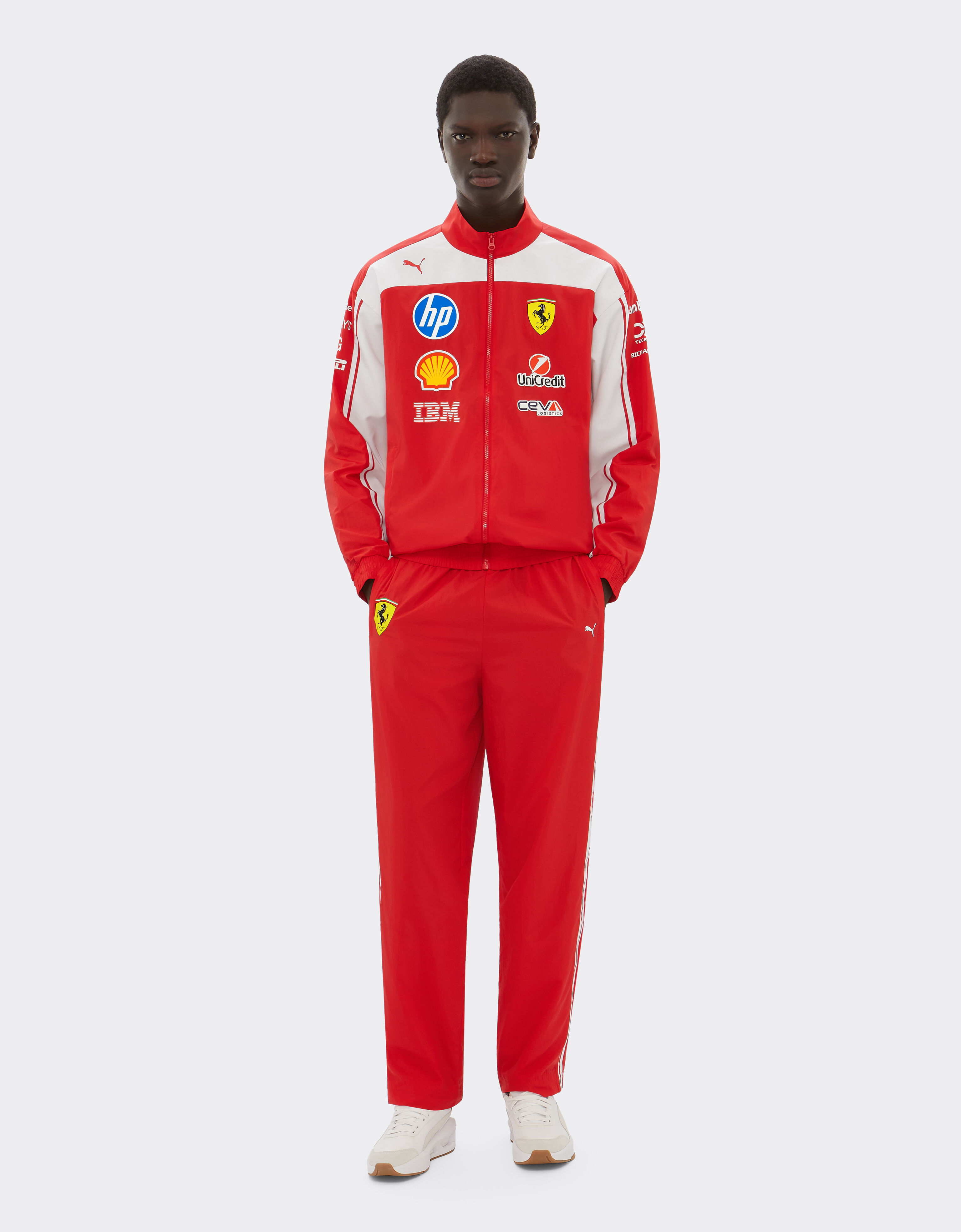 Ferrari Replica Drivers Authentic 2026 Puma for Scuderia Ferrari HP Trousers Red LA0GZf