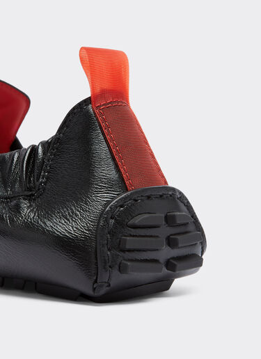 Ferrari Nappa leather driver shoe Nero 50829f