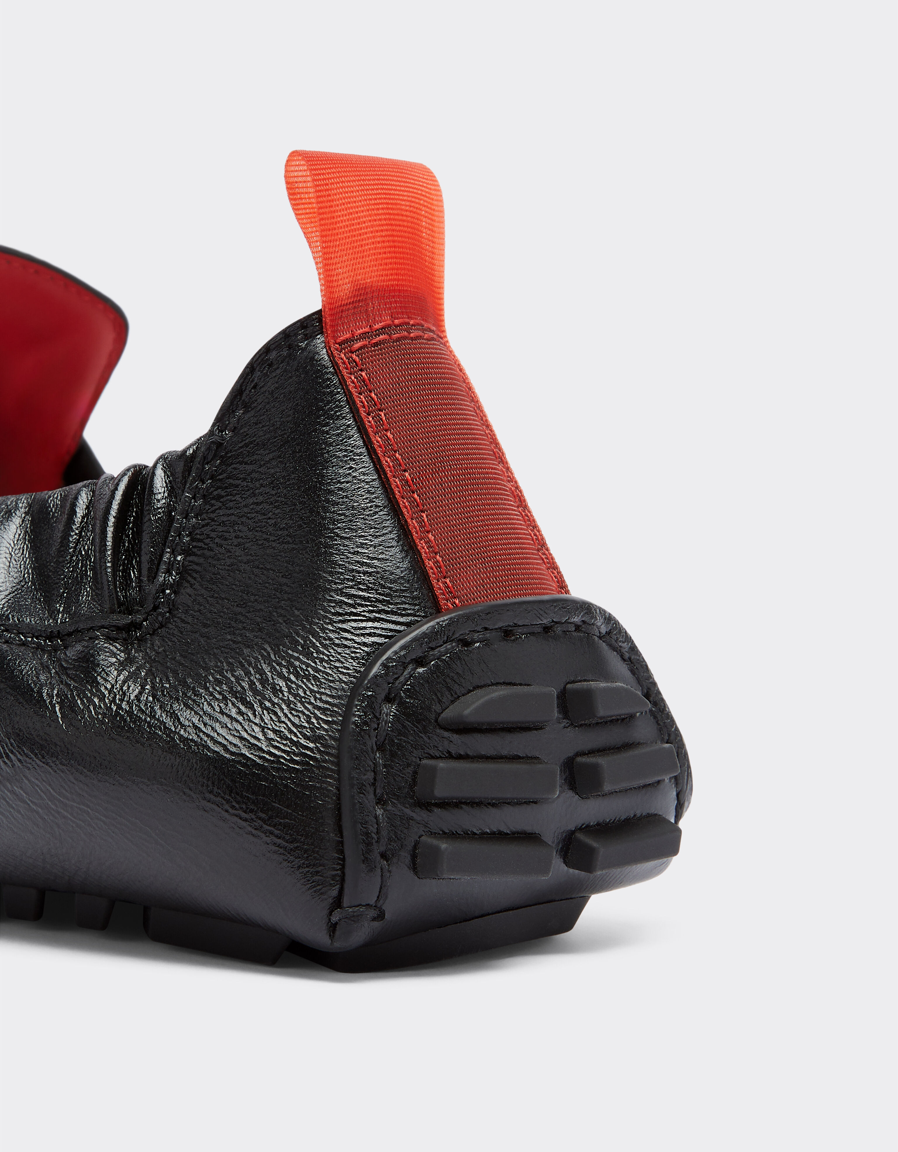 Ferrari Nappa leather driver shoe Nero 50829f