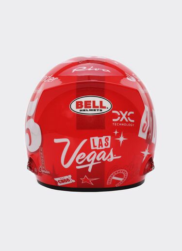 Ferrari 1:2 2023 Carlos Sainz 迷你头盔 - 拉斯维加斯特别版 红色 F0904f