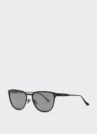 Ferrari Ferrari sunglasses in  blackmetal  with black crystal polarized lenses Black Matt LA0LDf