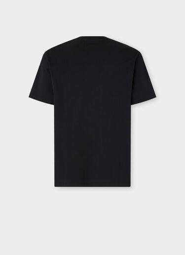 Ferrari 法拉利徽标棉质 T 恤 Black 50847f