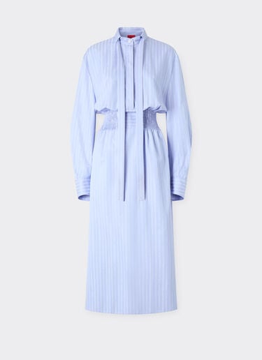 Ferrari 法拉利 Monogram 图案连衣裙 Oxford Blue 50348f