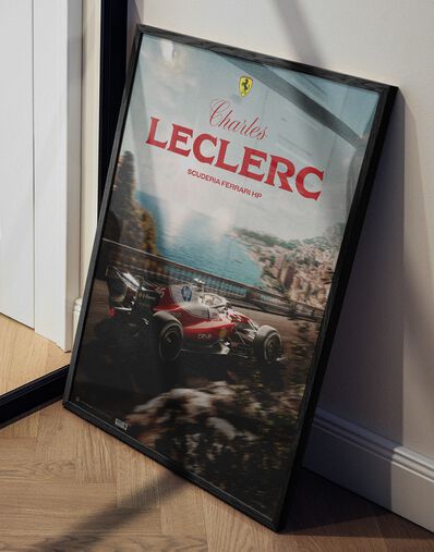 Ferrari Official Ferrari SF-26 Leclerc 2026 Special Edition Poster Multicolor LE0P4201EXT0001f