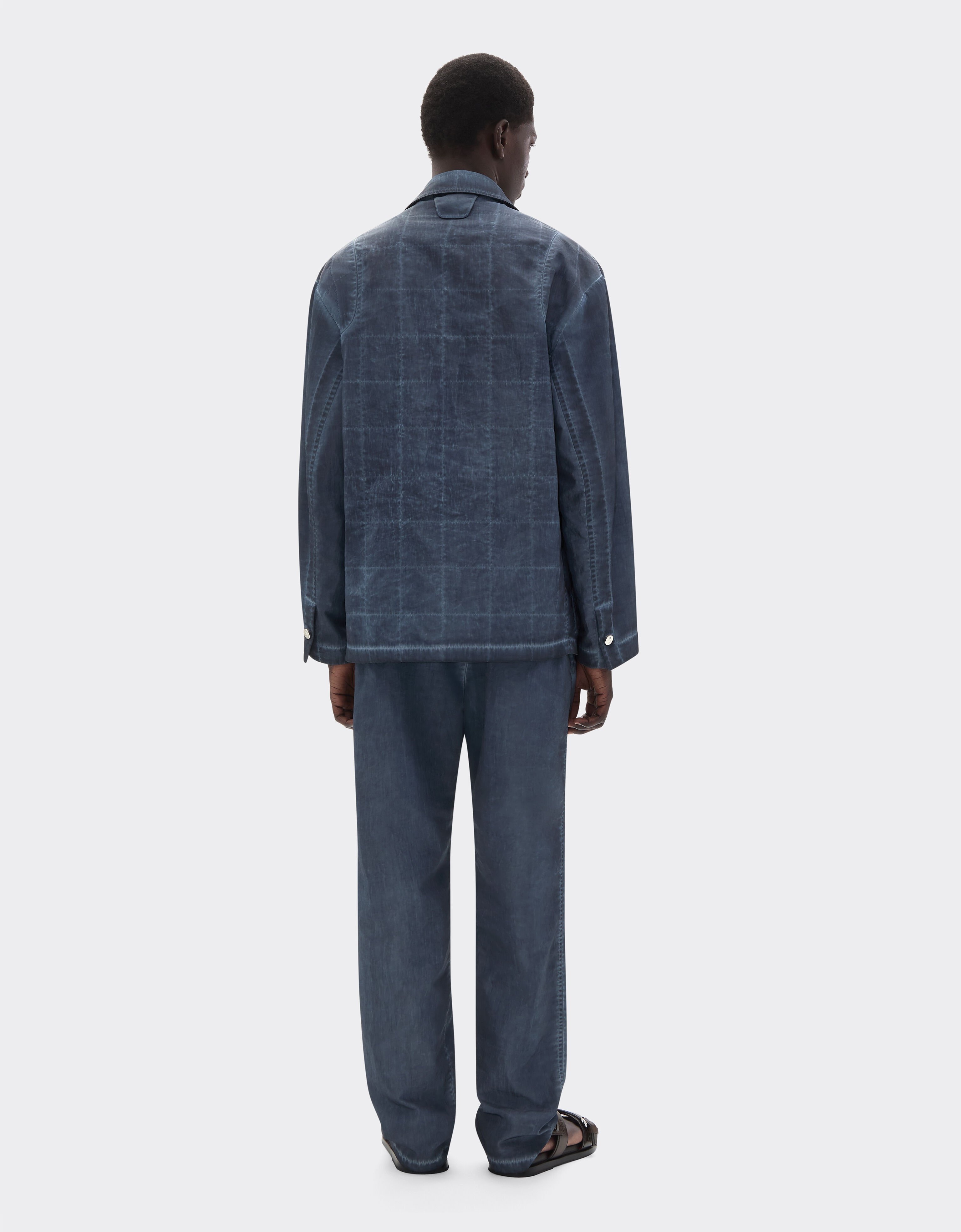 Ferrari 尼龙华达呢卡其裤 Ultramarine 50062f