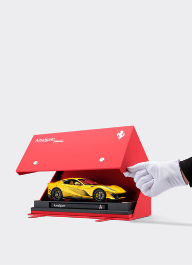 Ferrari 1:18比例法拉利812模型车 赛车红 F1369f