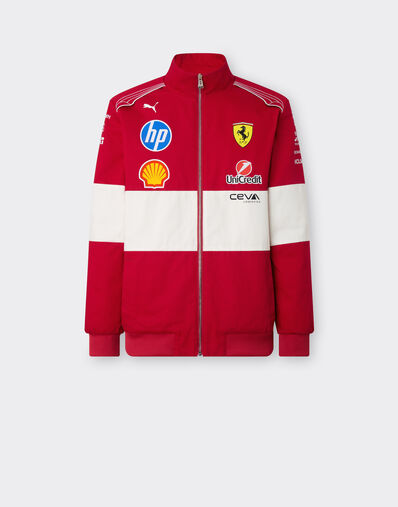 Ferrari Puma 与 Scuderia Ferrari HP 合作款2025车队夹克 红色 LA033f
