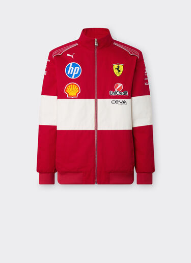 Ferrari Puma 与 Scuderia Ferrari HP 合作款2025车队夹克 红色 LA033f