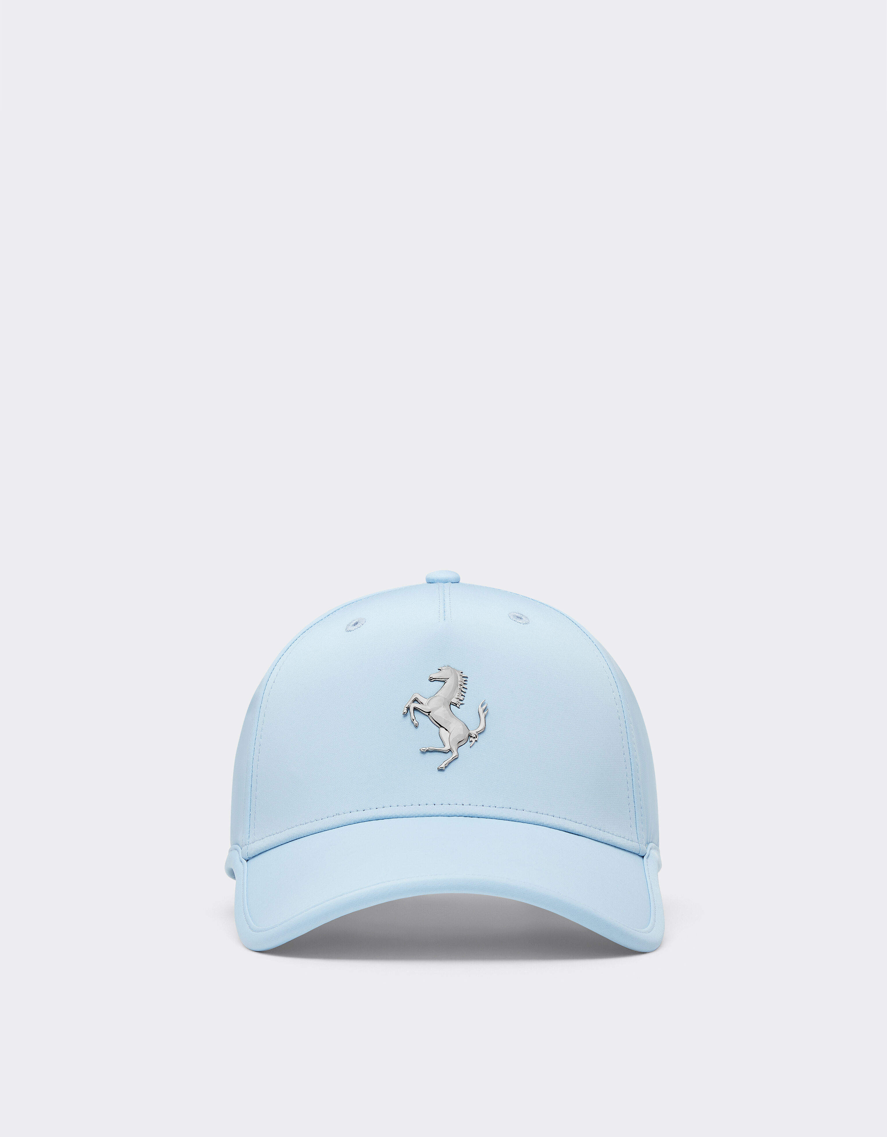 Ferrari Baseball cap with metal prancing horse Steel Blue 20815f