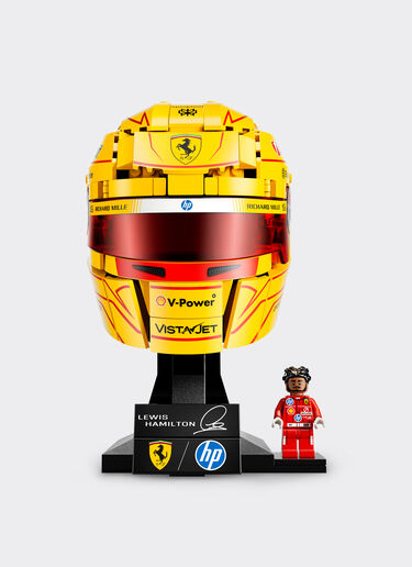 Ferrari LEGO® Editions Scuderia Ferrari HP Display Set – Lewis Hamilton Helmet and Minifigure Yellow LA0TY1229EXT0001f