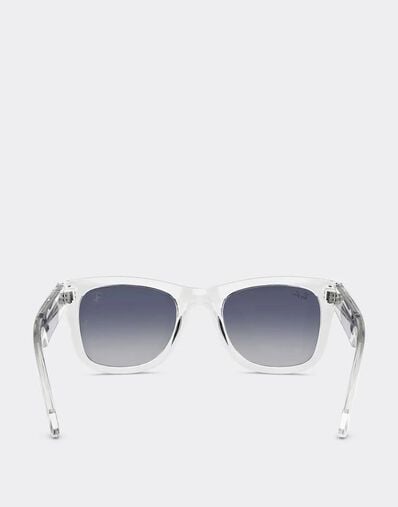 Ferrari Ray-Ban for Scuderia Ferrari Leclerc Special Edition Transparent LA0JDf