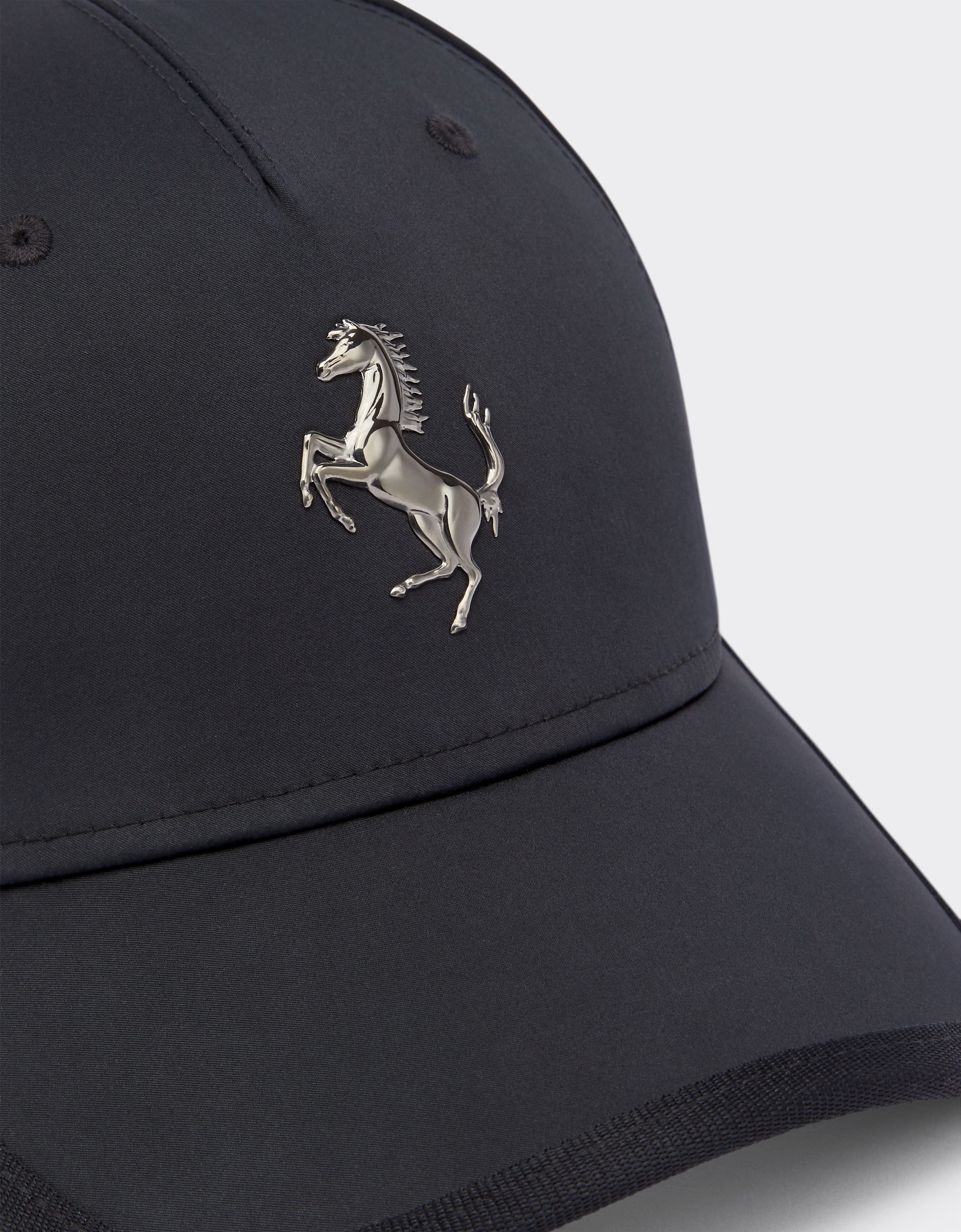 Baseball cap with Prancing Horse detail Ferrari Baseball cap with Prancing Horse detail Black 20070f