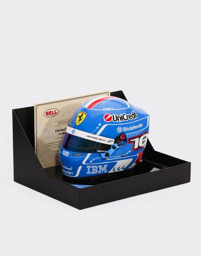 Ferrari 1:2比例Charles Leclerc迈阿密2025特别版迷你头盔 多色 LA07Sf
