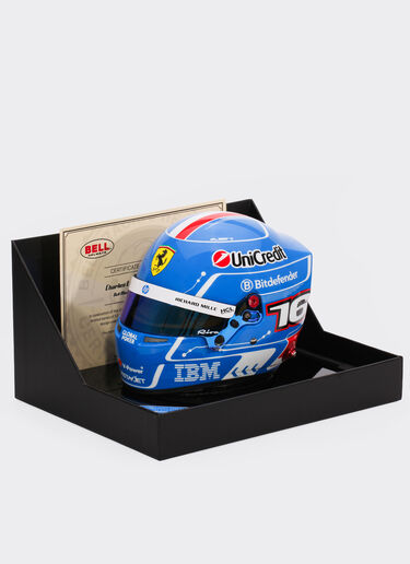 1:2比例Charles Leclerc迈阿密2025特别版迷你头盔 Ferrari 1:2比例Charles Leclerc迈阿密2025特别版迷你头盔 多色 LA07Sf