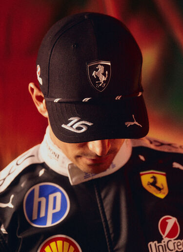 Ferrari Leclerc Replica Ferrari baseball cap for the 2026 Singapore Grand Prix Black LA0CP1138EXT0001f