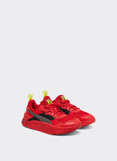 Ferrari Puma 呈现法拉利车队 Trinity 青少年运动鞋 Rosso Corsa 红色 F1129fK