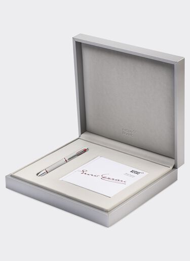Montblanc Great Characters Enzo Ferrari Limited Edition 1898 rollerball pen Ferrari Montblanc Great Characters Enzo Ferrari Limited Edition 1898 rollerball pen Silver F0429f