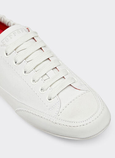 Ferrari 牛巴革驾驶训练鞋 Optical White 22037f