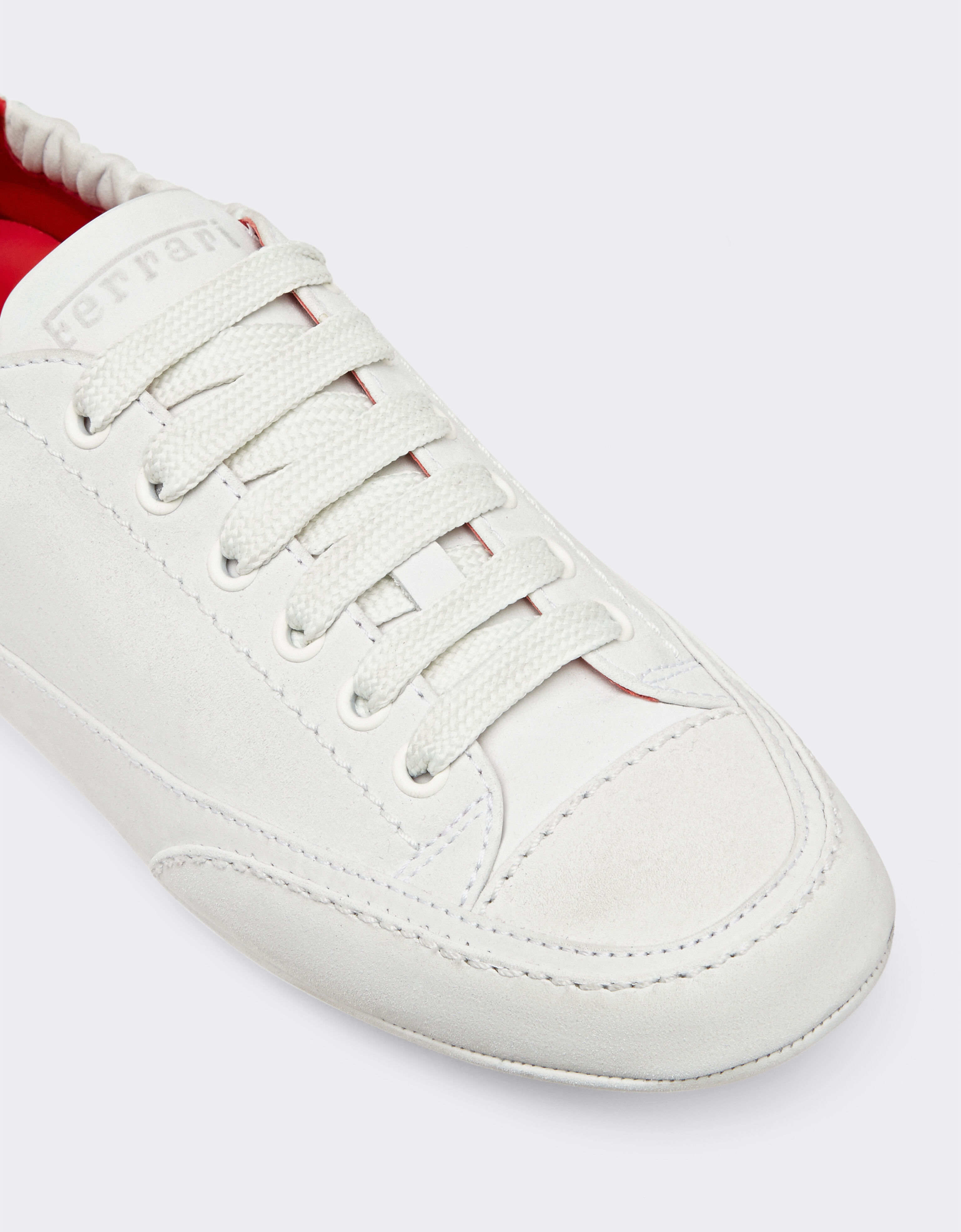 Ferrari 牛巴革驾驶训练鞋 Optical White 22037f