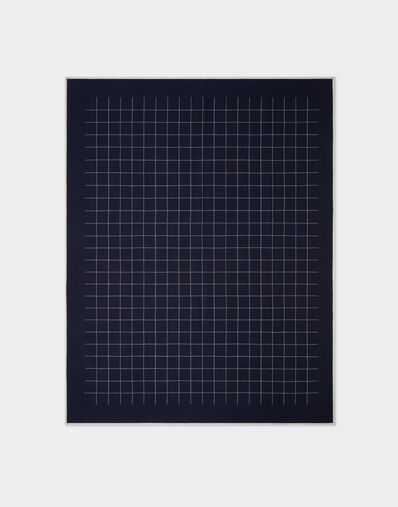 Ferrari Two-tone wool blanket Ultramarine 50367f