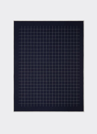 Two-tone wool blanket Ferrari Two-tone wool blanket Ultramarine 50367f