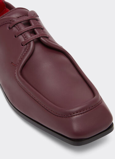 Ferrari Leather derby shoe Mahogany 49159f